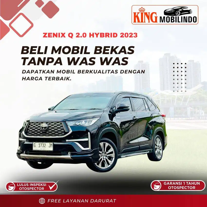 ( KING MOBILINDO ) INNOVA ZENIX Q HYBRID 2.0 MATIC 2023, KM 19RB