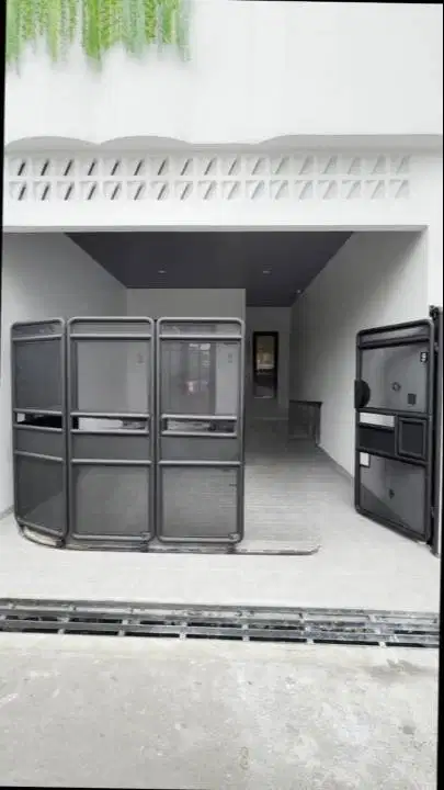 pagar rumah tikung bahan plat terbaru