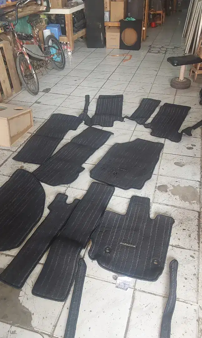 Karpet original toyota alpart 2020