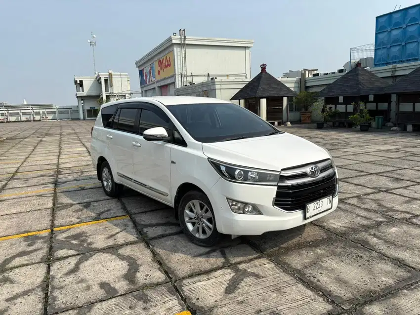 ❗Dp35❗Toyota Kijang Innova Reborn V G AT Bensin 2017 Putih 2018 2016