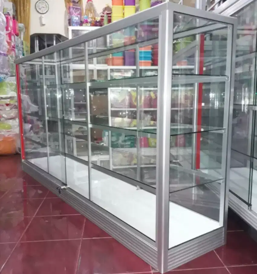 Di jual Etalase Toko/Warung 2Mx1M