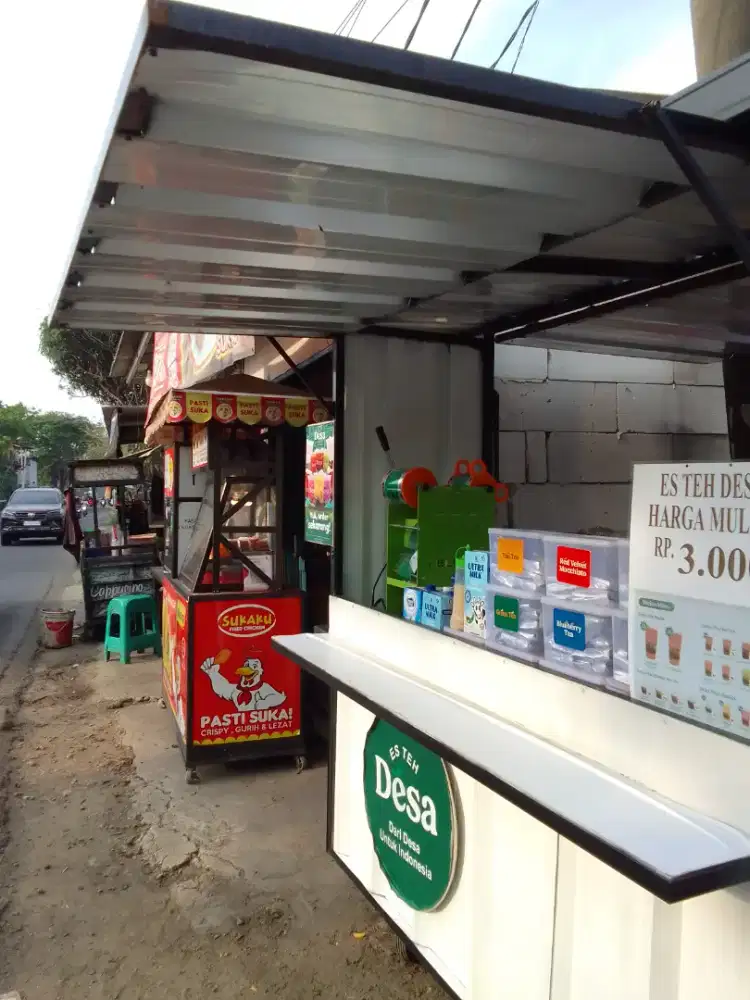 Jual Gerobak Es teh Solo di Tangerang