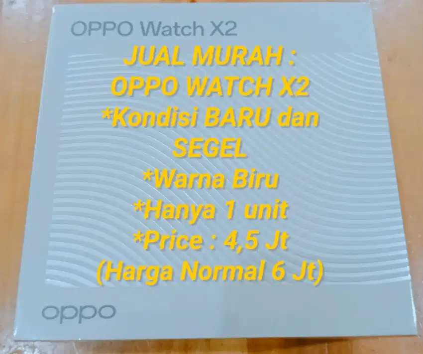 Jual Murah ! OPPO Watch X2