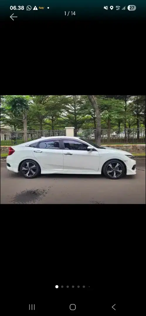 CIVIC TURBO 2018 LOW KM