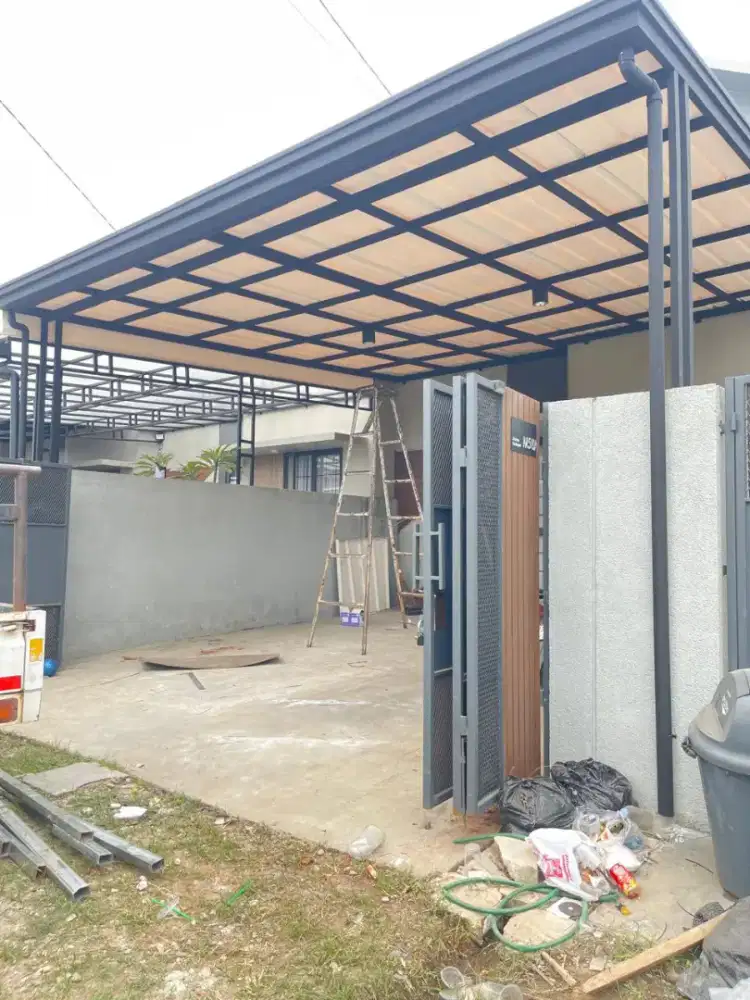 KANOP ATAPI ALDERON RS RANGKA BESI HOLLO GALVANIS