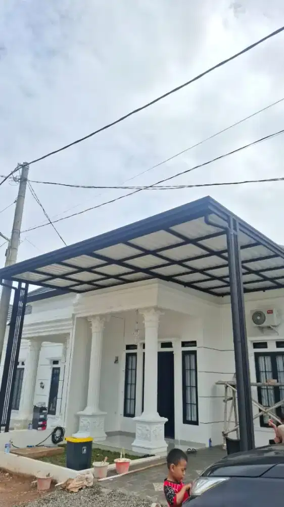 KANOPI ATAP ALDERON RS BESI HOLLO GALVANIS