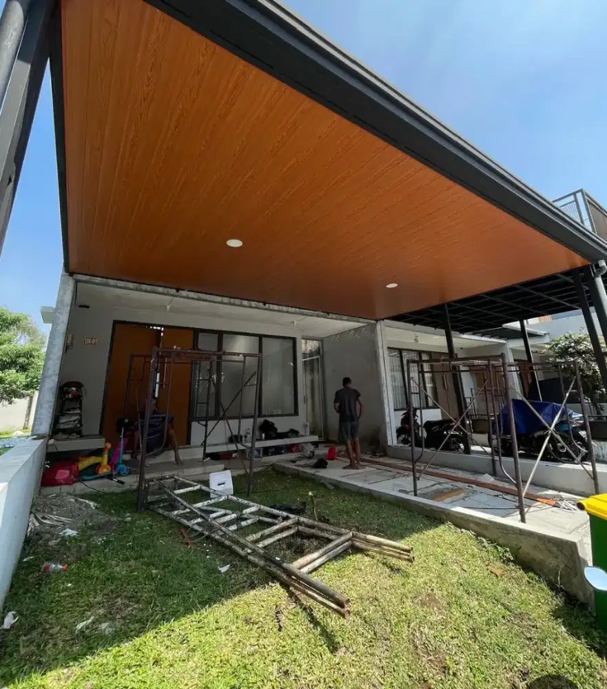 Kanopi alderon +plafon pvc