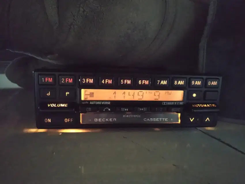 Tape radio becker inject bluetooth