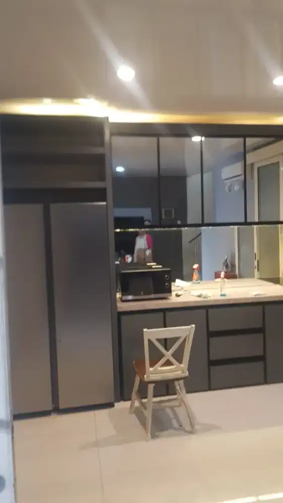 Kitchen set alumunium acp garansi 2 tahun