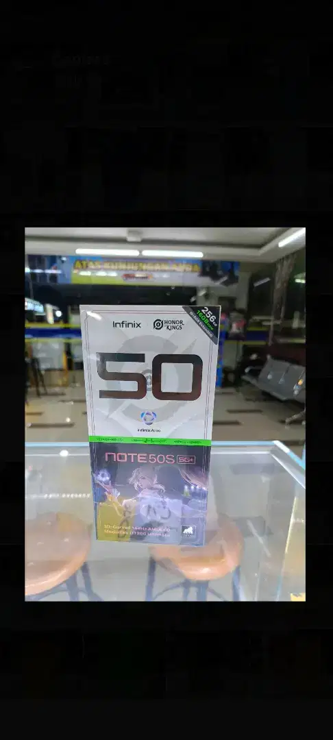 Infinix note 50S 5G plus 8/256 layar lengkung