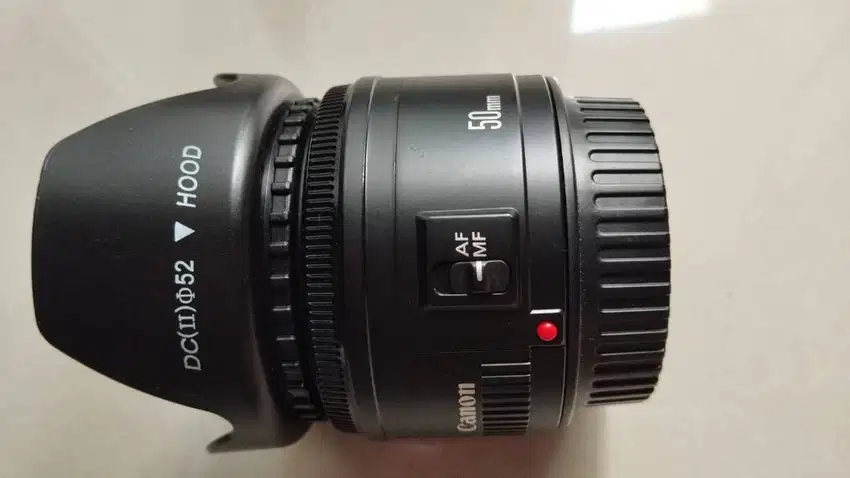 Lensa Canon 50mm 1:1.8 II