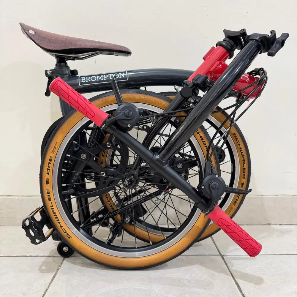 BROMPTON S6Ex CHPT3 V1 LIMITED EDITION - TITANIUM SUPERLIGHT