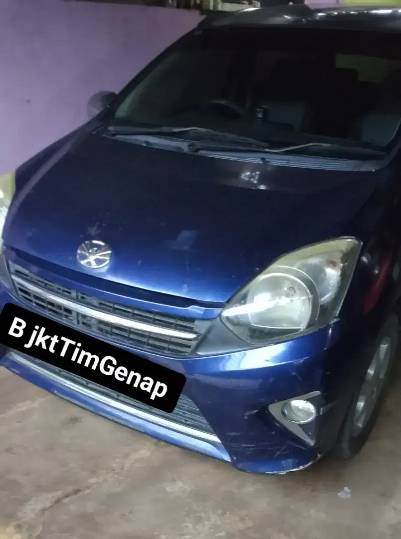Toyota Agya G 2014 MT-1.0/B JktLgkp/PajakOff/Bisa TT motor/Mbl dbwhnya
