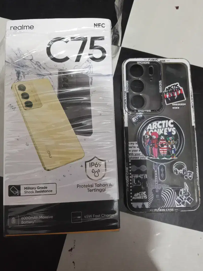 Realme C75 8/128 GB Fullshet NFC IP69 anti air