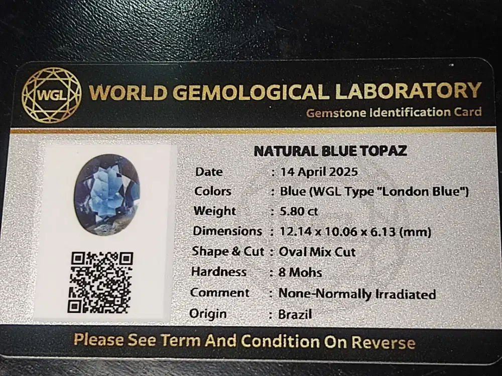 Blue Topaz London Blue