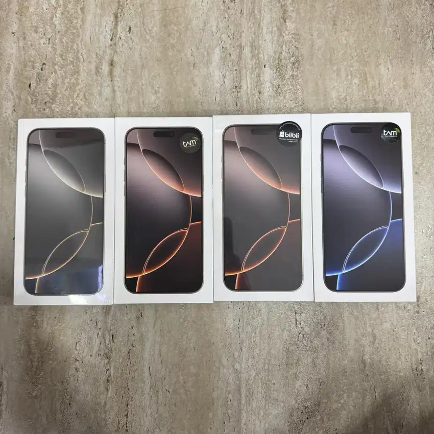 Iphone 16 pro max 256 GB baru ibox