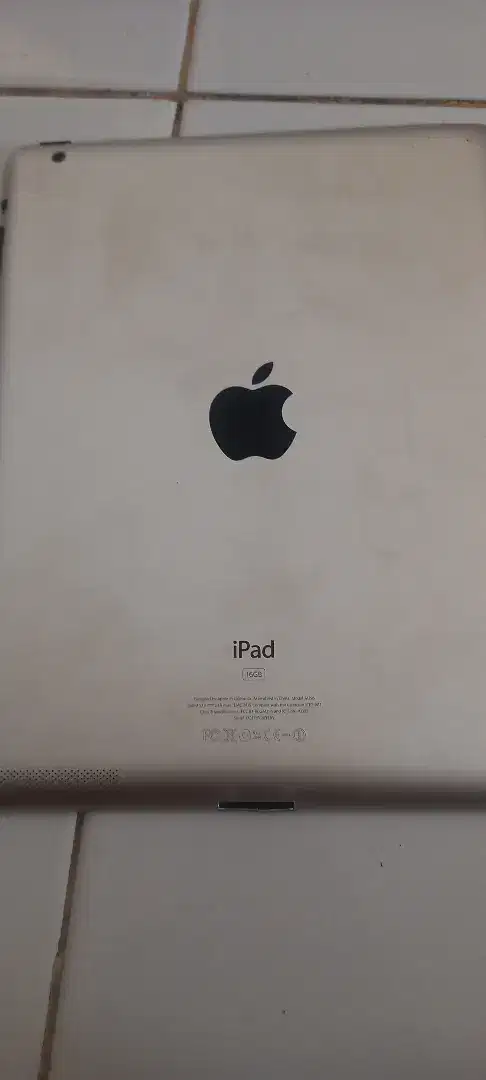 Ipad generasi 1 16gb minus email gk bisa ke buka