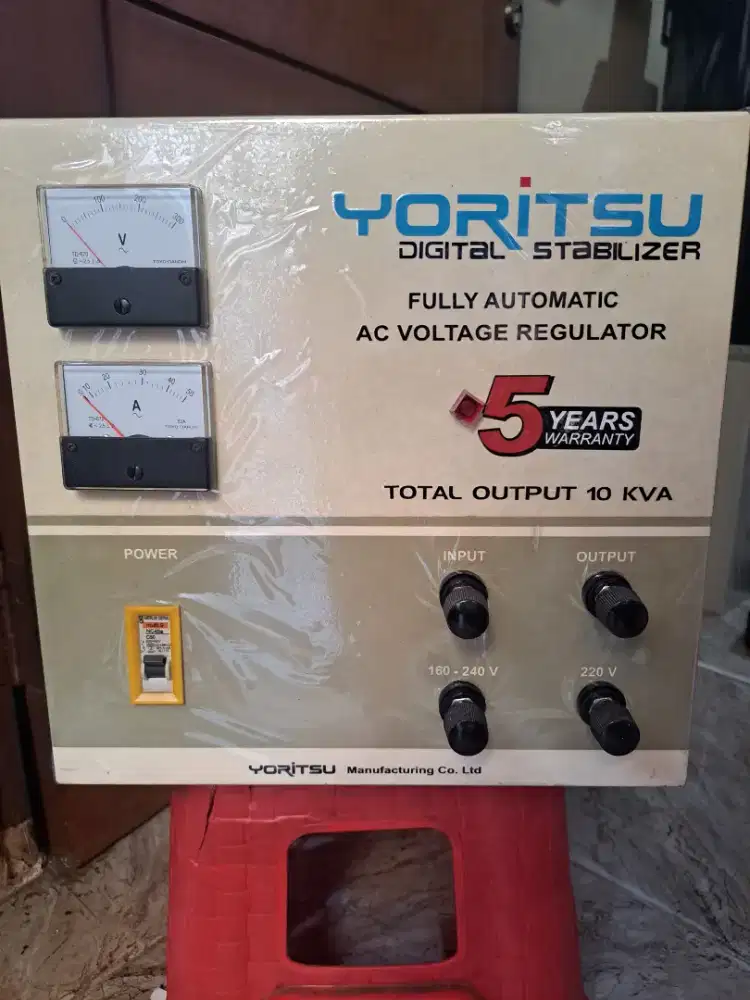 Stabilizer yoritsu 10kva - Bergaransi