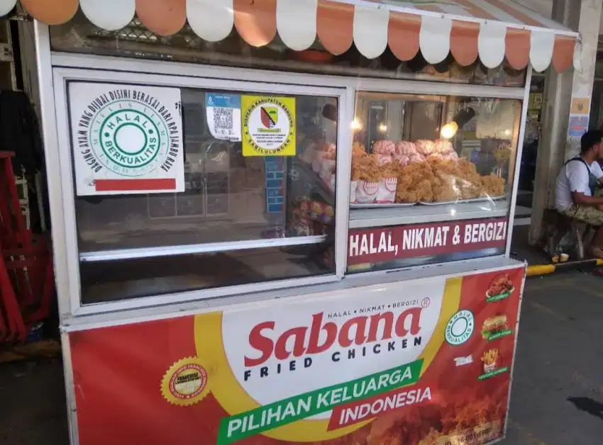 Dijual take over usaha Sabana Fried chicken