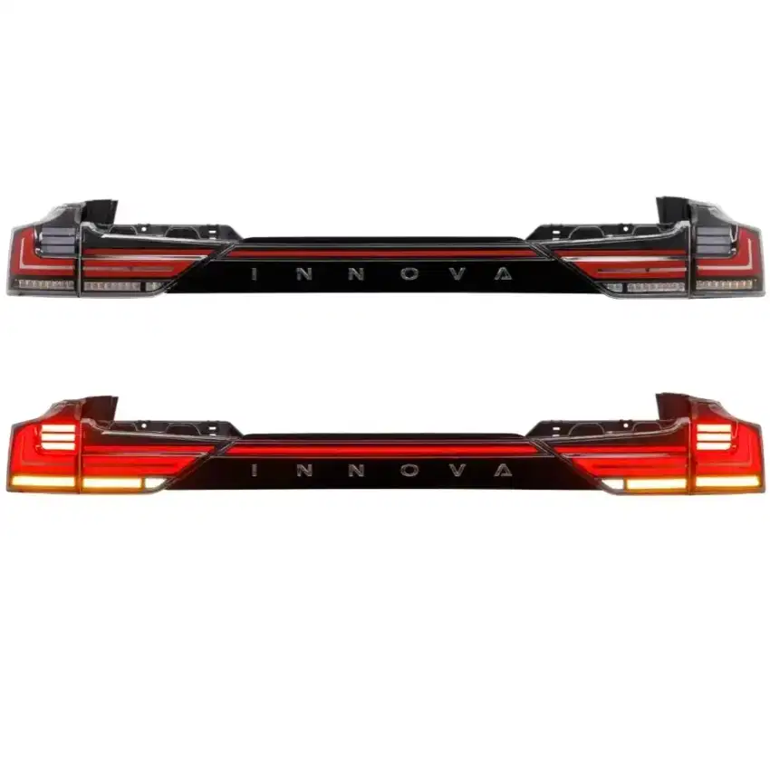 Stoplamp Innova Zenix - Lexus Style - Black Clear