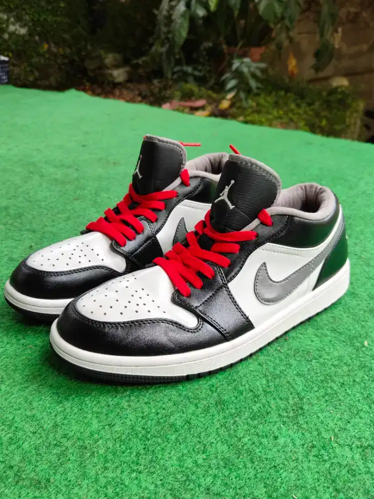 Sepatu cowok/cewek Nike Air Jordan 1 Low Shadow 3.0 Black White ORI