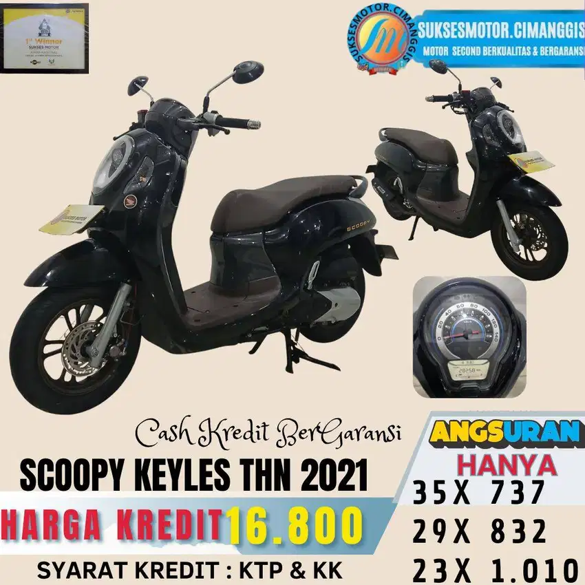 SCOOPY KEYLES TERMURAH NO 1 PROMO MENARIK KLIK PROFIL