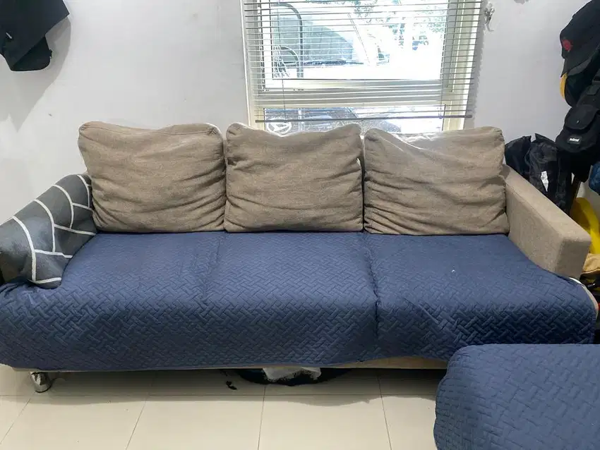Jual kursi sofa transliving second