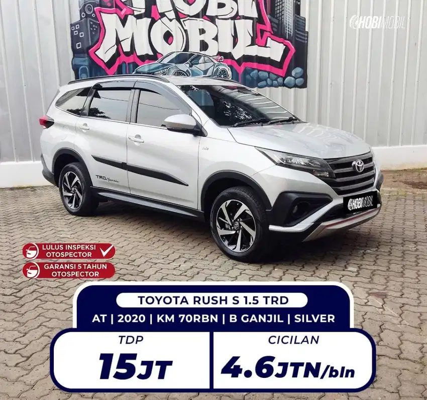 Rush S TRD Sportivo 1.5 AT 2020