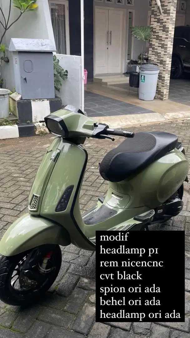 vespa green teenace