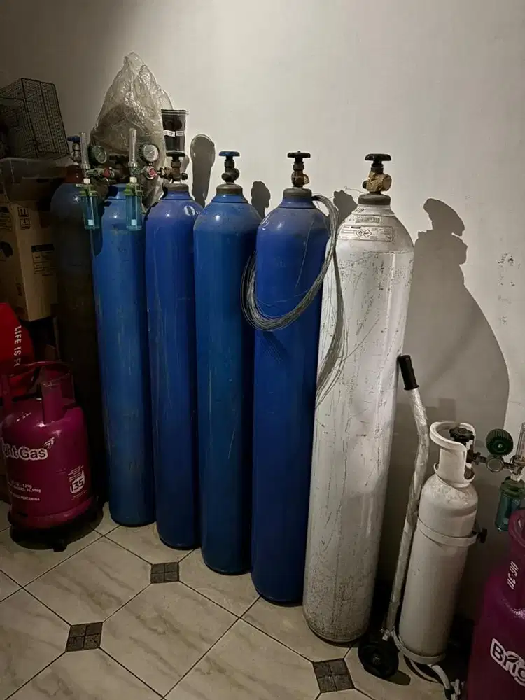 4 pcs Tabung Oksigen besar 6m3
