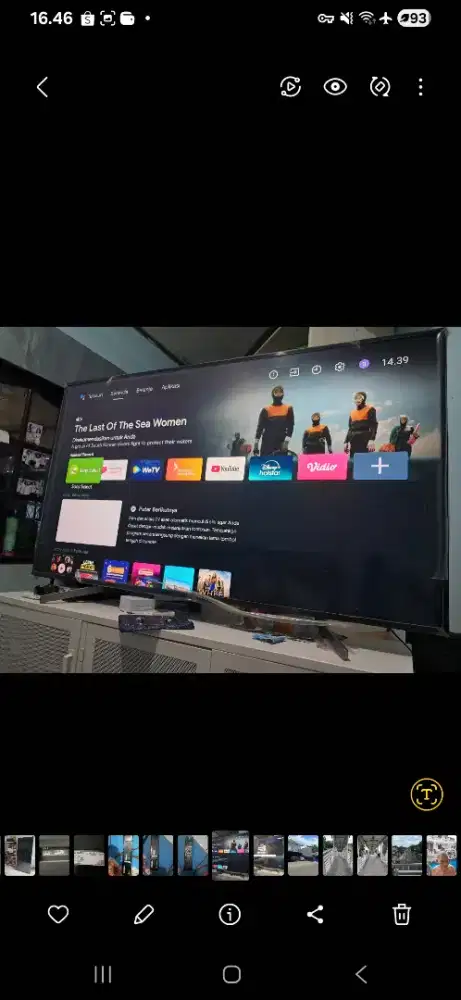 TV Sony Bravia smart  65 inch