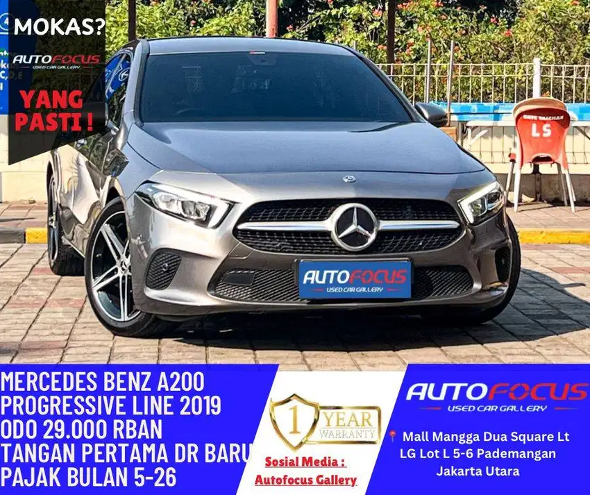 Mercedez bens Mercy A200 A 200 Sedan Progressive line AT nik 2019