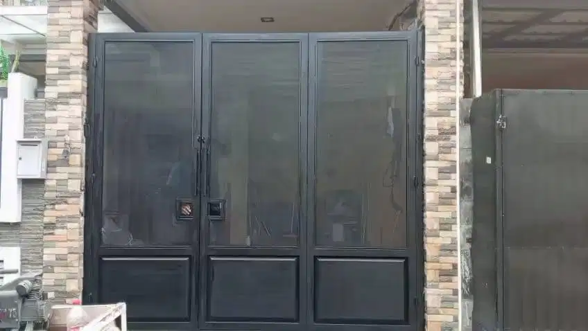 pagar rumah lipat rapat bergaransi