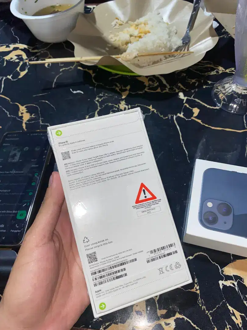 iphone 15 128 ibox segel