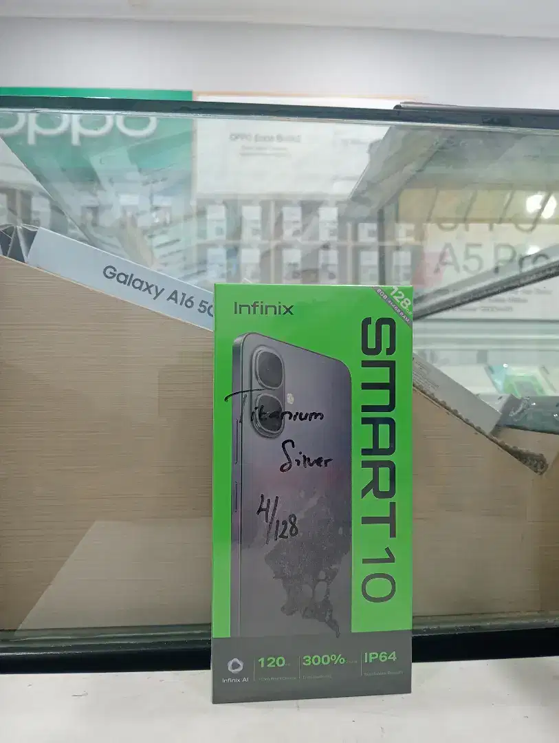 INFINIX SMART 10 4/128 NEW MURAH QR GADGET