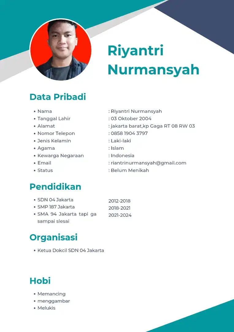 Mohon maaf saya mencari pekerjaan
