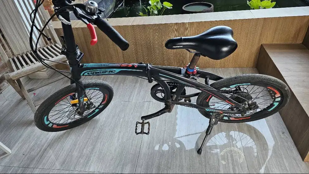 Sepeda Lipat Pacific 2980RX 6.0 biru