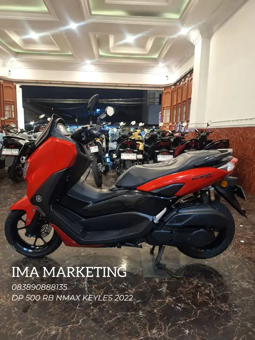 DP 500 RB NMAX Keyles 2022 ~ Bisa Bayar Pakai CREDIT CARD Cicilan 0%