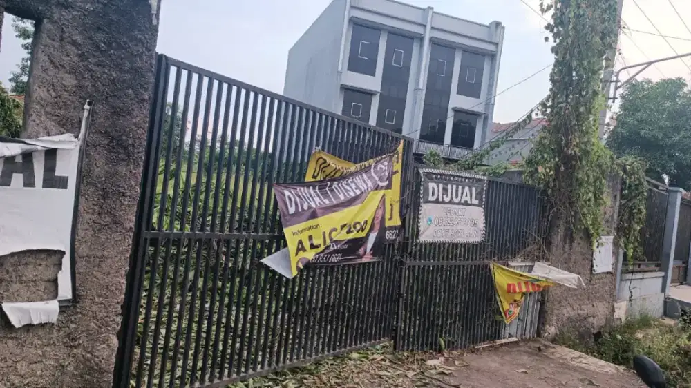 Tanah lokasi jl pilang raya strategis ramai