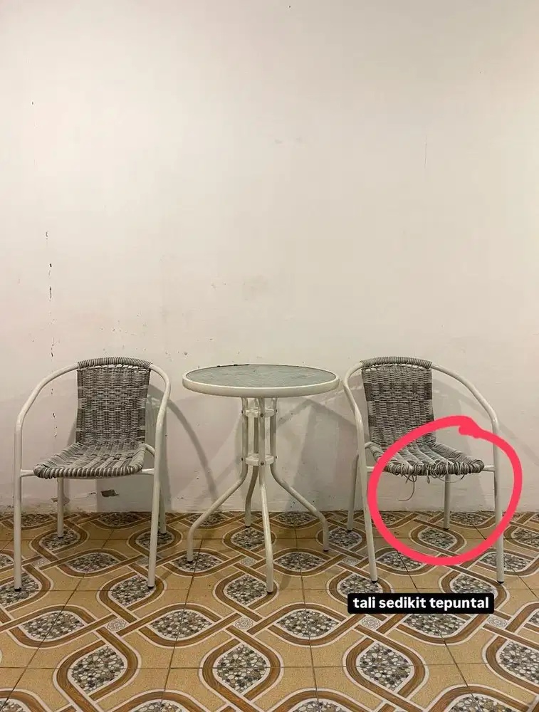 KURSI OUTDOOR (Baca Deskripsi)