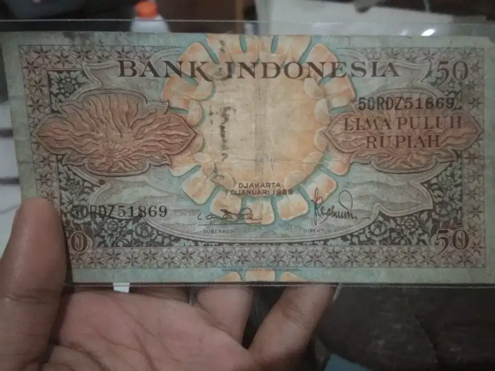 Uang kuno 50 rupiah