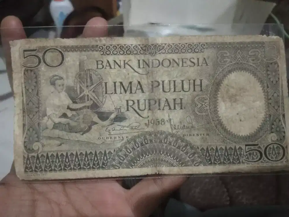 Uang kuno 50 rupiah