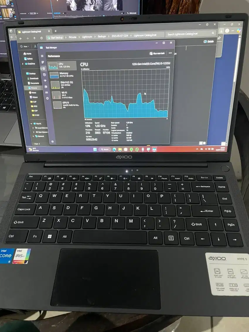 Laptop Axioo Hype 5 i5 Gen 12