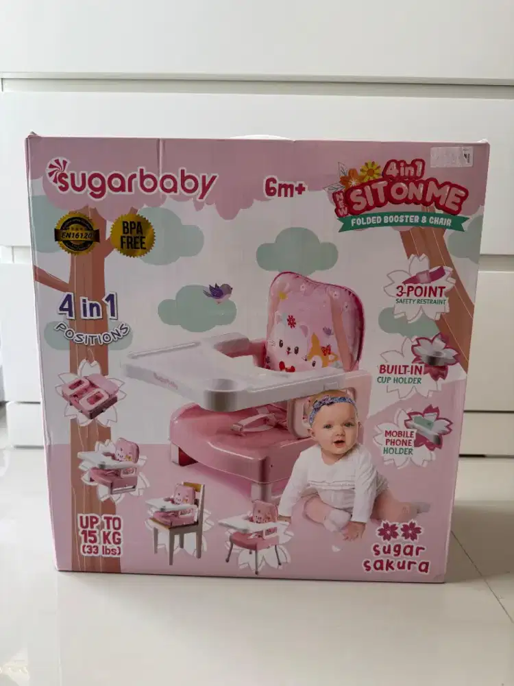 High Chair Sugarbaby 4in1 New