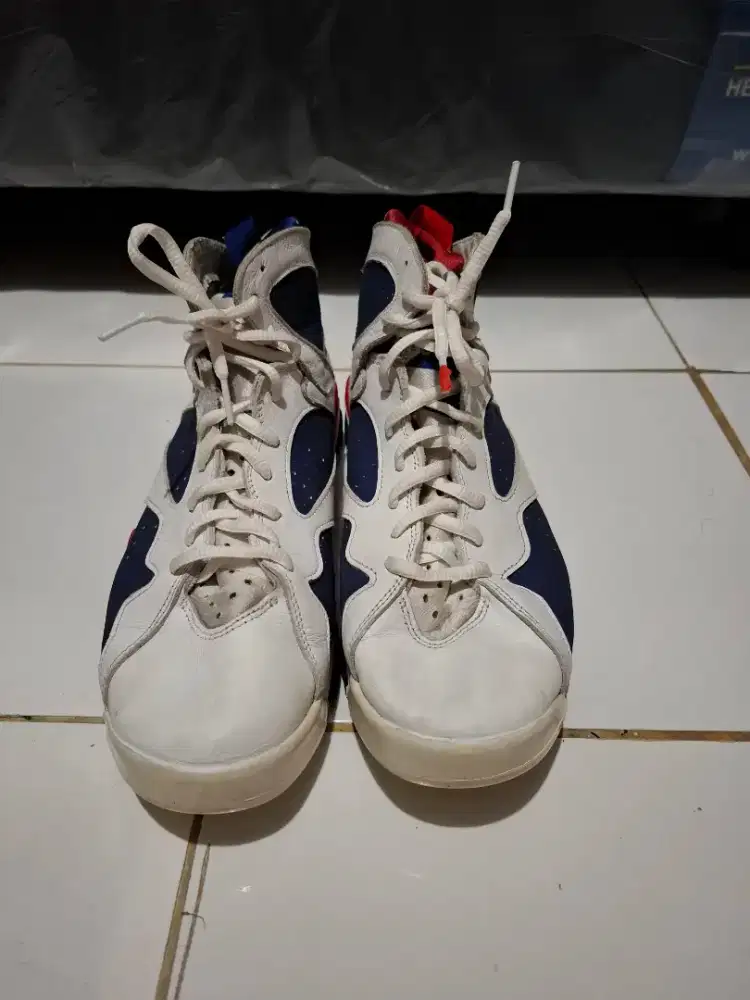 Dijual Sepatu Basket Air Jordan Retro 7 Second Mantap.