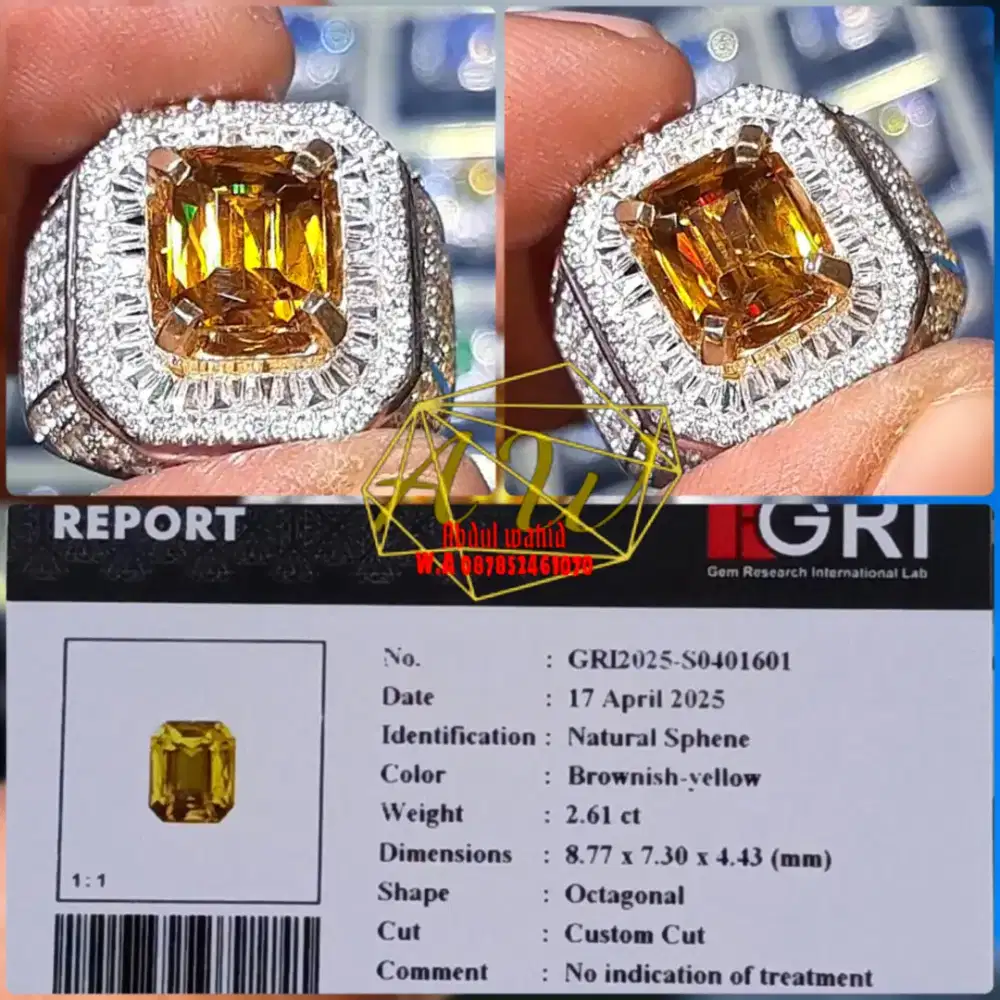 NATURAL SPENE NTE 2.61CARAT CLEAN BLINK2 LUSTER