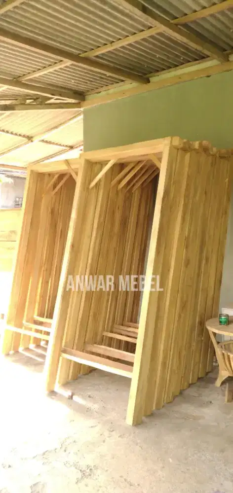 Kusen pintu jati lokal