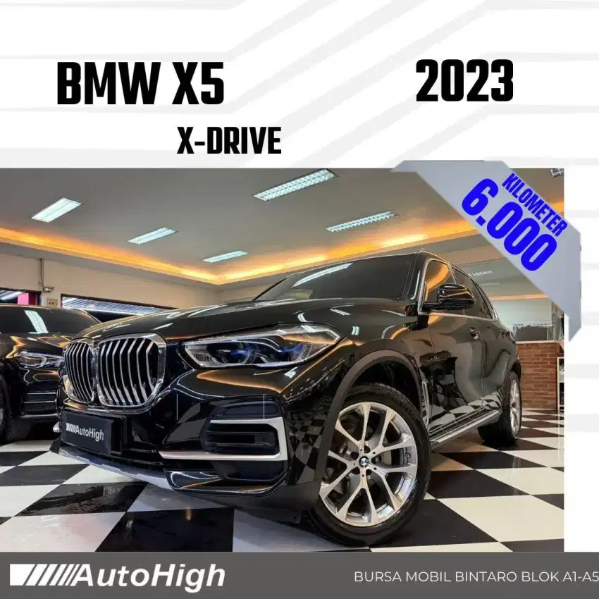DP10% [Km6.000] X5 7Seater 2023 Black Reg 2024 #AUTOHIGH