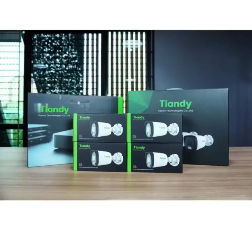 Cctv ip tiandy paket 4ch+jasa