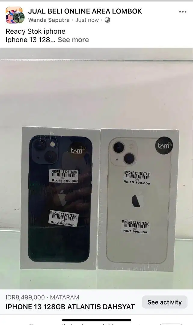 PROMO IPHONE 13 128GB ATLANTIS DAHSYAT